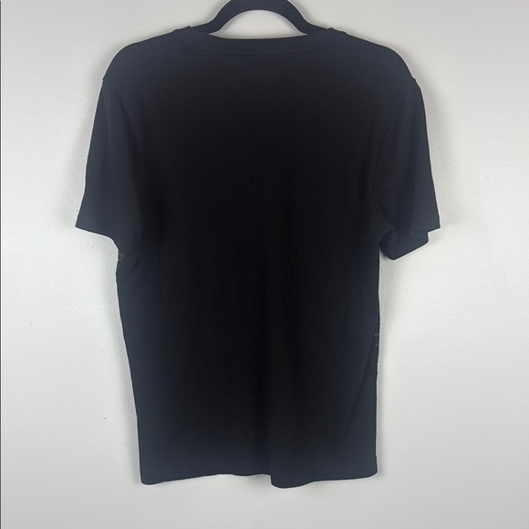 Giordano I Love HK Hong Kong Black Red 100% Cotton Slim Graphic T-Shirt Size M - Picture 8 of 8